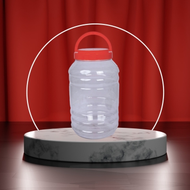 Crystalpro 5L Pet Jar With Ergonomic Handle